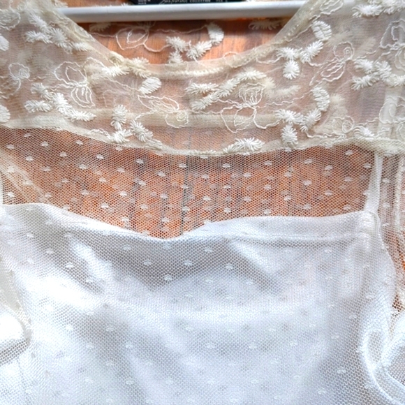 NWT! Zara Baby Doll Lace Dress Size S - Picture 3 of 4